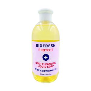 Biofresh 500Ml Deep Cleansing Liquid Soap RoseSilver Water Pack of 20