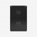 Bisley F-Series Filer Black 2 Drawer