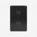 Bisley F-Series Filer Black 2 Drawer