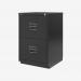 Bisley F-Series Filer Black 2 Drawer