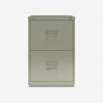 Bisley F-Series Filer Goose Grey 2 Drawer