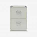 Bisley F-Series Filer Light Grey 2 Drawer
