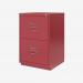 Bisley F-Series Filer Cardinal Red 2 Drawer