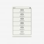 Bisley F-Series Filer Chalk 6 Drawer