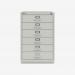 Bisley F-Series Filer Light Grey 6 Drawer