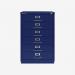 Bisley F-Series Filer Oxford Blue 6 Drawer