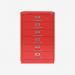 Bisley F-Series Filer Cardinal Red 6 Drawer