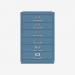 Bisley F-Series Filer Bisley Blue 6 Drawer