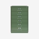 Bisley F-Series Filer Olive Green 6 Drawer