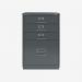 Bisley F-Series Filer Anthracite Grey 4 Drawer