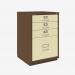 Bisley F-Series Filer Coffee Cream 4 Drawer