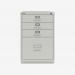 Bisley F-Series Filer Light Grey 4 Drawer