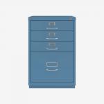 Bisley F-Series Filer Bisley Blue 4 Drawer
