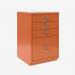 Bisley F-Series Filer Bisley Orange 4 Drawer