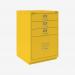 Bisley F-Series Filer Yellow 4 Drawer