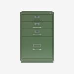 Bisley F-Series Filer Olive Green 4 Drawer