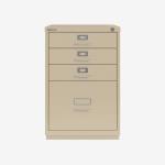 Bisley F-Series Filer Natural Canvas 4 Drawer