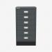 Bisley A3 Series MultiDrawer Anthracite Grey 6 Drawer