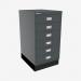 Bisley A3 Series MultiDrawer Anthracite Grey 6 Drawer
