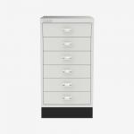 Bisley A3 Series MultiDrawer Chalk 6 Drawer