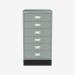 Bisley A3 Series MultiDrawer Bisley Silver 6 Drawer