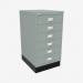 Bisley A3 Series MultiDrawer Bisley Silver 6 Drawer