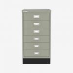 Bisley A3 Series MultiDrawer Goose Grey 6 Drawer