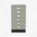 Bisley A3 Series MultiDrawer Goose Grey 6 Drawer