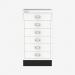 Bisley A3 Series MultiDrawer Traffic White 6 Drawer