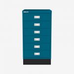 Bisley A3 Series MultiDrawer Azure 6 Drawer