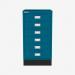 Bisley A3 Series MultiDrawer Azure 6 Drawer