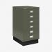 Bisley A3 Series MultiDrawer Olive Green 6 Drawer