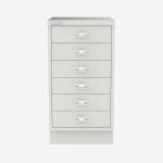 Bisley A3 Series MultiDrawer Chalk 6 Drawer