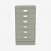 Bisley A3 Series MultiDrawer Goose Grey 6 Drawer