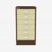 Bisley A3 Series MultiDrawer Coffee Cream 6 Drawer
