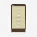 Bisley A3 Series MultiDrawer Coffee Cream 6 Drawer