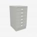 Bisley A3 Series MultiDrawer Light Grey 6 Drawer