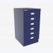 Bisley A3 Series MultiDrawer Oxford Blue 6 Drawer