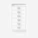 Bisley A3 Series MultiDrawer Traffic White 6 Drawer