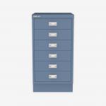 Bisley A3 Series MultiDrawer Bisley Blue 6 Drawer