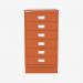 Bisley A3 Series MultiDrawer Bisley Orange 6 Drawer