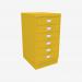 Bisley A3 Series MultiDrawer Yellow 6 Drawer