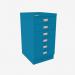 Bisley A3 Series MultiDrawer Azure 6 Drawer