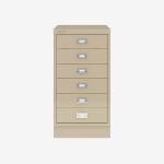 Bisley A3 Series MultiDrawer Natural Canvas 6 Drawer