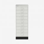 Bisley A3 Series MultiDrawer Chalk 9 Drawer