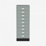 Bisley A3 Series MultiDrawer Bisley Silver 9 Drawer