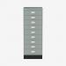 Bisley A3 Series MultiDrawer Bisley Silver 9 Drawer