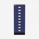 Bisley A3 Series MultiDrawer Oxford Blue 9 Drawer