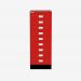 Bisley A3 Series MultiDrawer Cardinal Red 9 Drawer