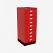 Bisley A3 Series MultiDrawer Cardinal Red 9 Drawer